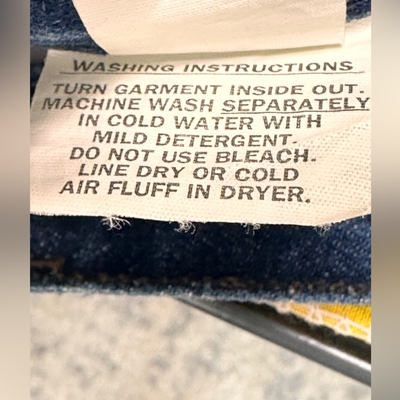 Vintage Rockies ultra highrise bareback dark blue denim bermuda mom shorts Sz 11 - Picture 5 of 6